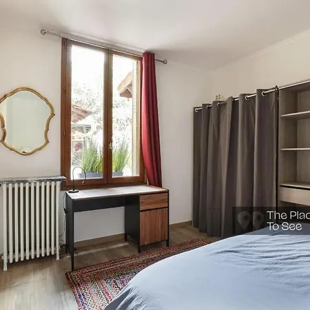 Huge 210m2 House And Studio-19 People-private Garden-2 Inside Parking- 20min Louvre *